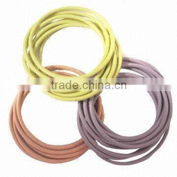 colored rubber o rings for jewelry