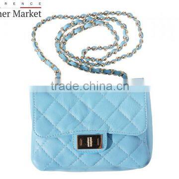 Quilted Leather Bag "Be Exclusive" With Single Handle and Cha Bag Handbags Italian Bags Genuine Leather Florence Leather Fashion photo-2