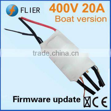 400V 20A high powerful brushless ESC controller motor for rc Boat