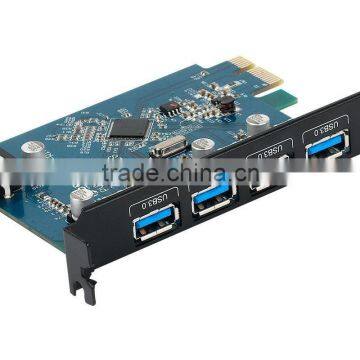 4ports USB3.0 Express Card, PCI-E Express Card,4 Port Usb Express Card photo-2