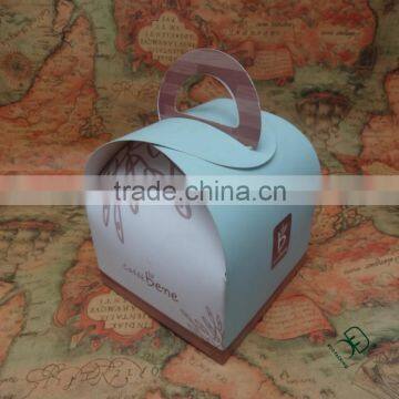 Single pack mini paper cupcake box