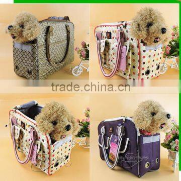 Plastic pet travel bag made in China