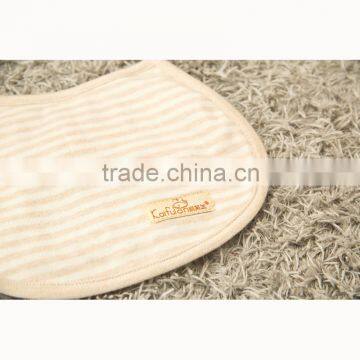 100% Cotton Baby Bibs Scarfs and Burp Stripe Style