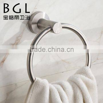 Simple-design Stainless Steel 304 Brush Nickel Bathroom Accessory Set photo-3