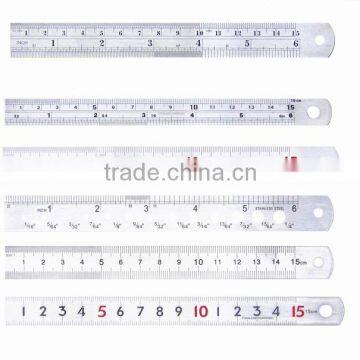 Stainless steel ruler