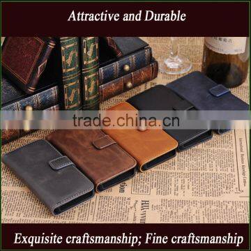 2015 Napov High Quality Competitive Price Leather Flip Case for HTC One M8 photo-2