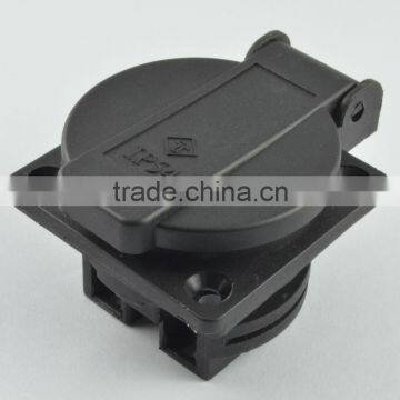 European French waterproof power socket with child protection,outdoor waterproof socket