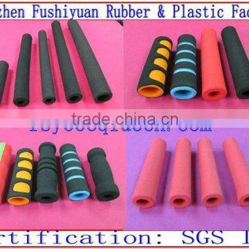 Rubber Foam Handle Grip Push up Handle Bars, Foam Exercise Push up Bar Treadmill Handle Foam Grip