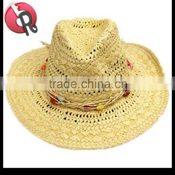 Straw Orange Cowboy Hat photo-5