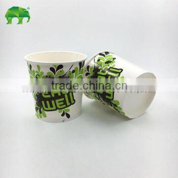 hot kraft soup paper cup with sleeve and colorful promotional soup cup