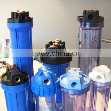 10inch Plastic Bule 10 inch Water Filter Housing