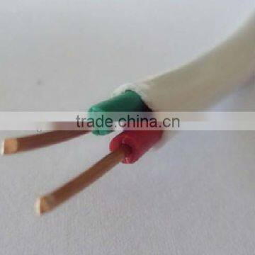 Africa hot sale flat cable 2.5mm 2 core