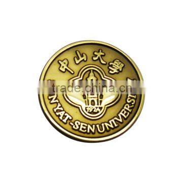Customized metal security badges