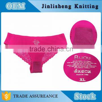 2016 Best Quality Latest Panty Designs Cheap Sexy Women Panty Thong Underwear Women Sport Seamless Underwear Women Modeling photo-6