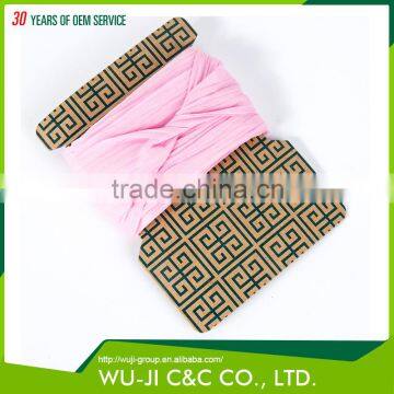 Colorful Polyester Brand Name Print Satin Ribbon photo-5