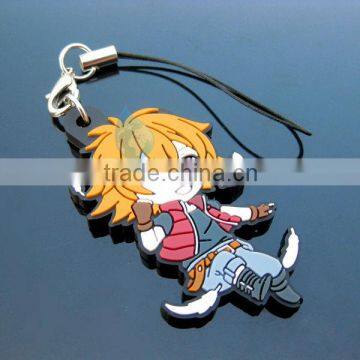 Pvc doll keychain