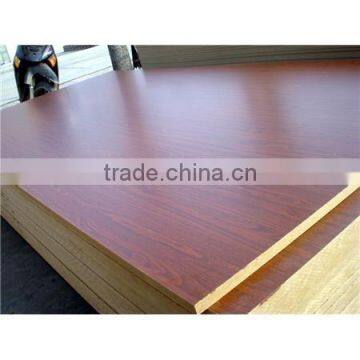 mdf panel melamine mdf board from shandong province china