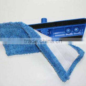 new popular reusable microfiber hook and loop flat mop refill