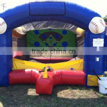 Hot inflatable baseball games court/inflatable sport game on sale