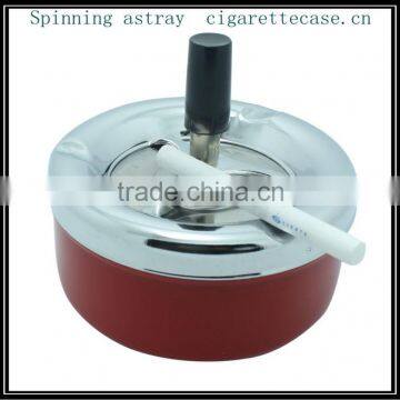 metal windproof ashtray Aluminum ashtray!! Spin metal ashtray.