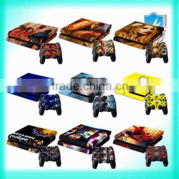 Hot Selling vinyl sticker for ps4 skin sticker for sony playstation4