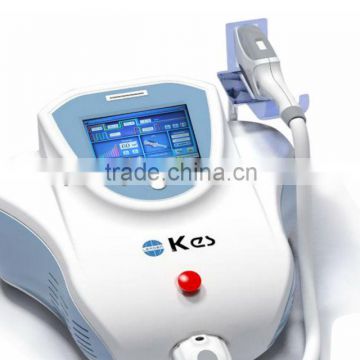 FDA Approved Two Handles E Armpit / Back Hair Removal Light RF Laser IPL Machine Acne Removal