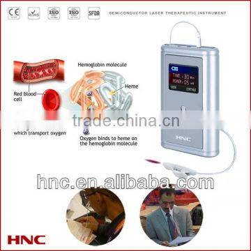 non-invasive pulse laser therapy low-intensity physiotherapy to improve blood circulation