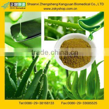 GMP Certified Factory Supply Natural Aloe Vera Extract Barbaloin