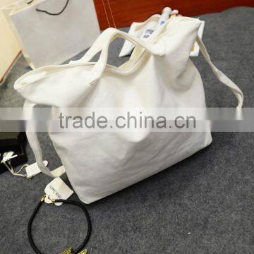 Casual Little Fresh Canvas Tote Shoulder Bag photo-4