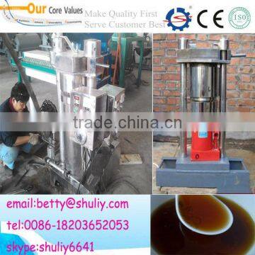 cocoa bean hydraulic oil press machine