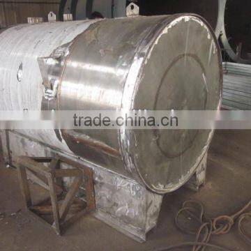 Stainless steel horizontal storage tank