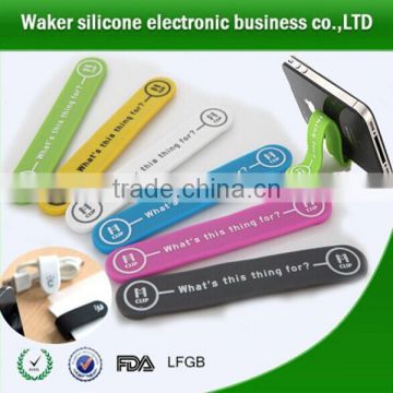 Flexible multi-purpose silicone magnetic wire unique money clip