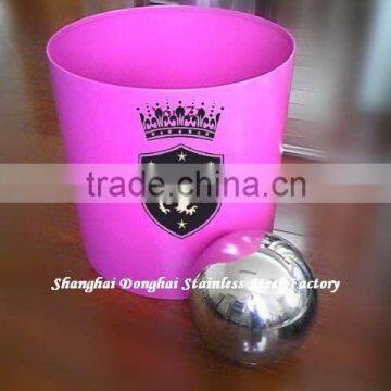 OEM Stainless Steel colored Round Planter (ISO 9001 APPROVED)