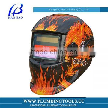 HX-TN08 fire helmet skull face mask ,Funny welding helmet face mask with design