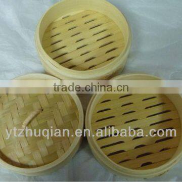 Golden supplier hight quality bamboo steamer basket