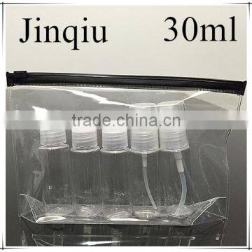 High Quality Plastic Travel Bottles /cosmetic Bottle Set/travel Kit Plastic Bottle