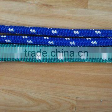 Double braided rope type polyester polypropylene cord