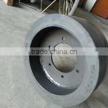 Press on Trailer Tires Wheel Used for Seaport Airport Etc. photo-6