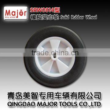 8x2 toy wheels solid rubber tyre