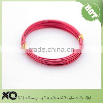 2mm oxidation aluminum wire/wholesale craft anodized aluminum wire