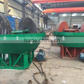 Gold Ore Wet Edge Pan Mill, Low Price Gold Processing Line Made in China photo-2