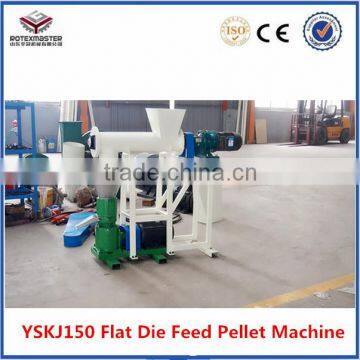 Rotexmaster CE approved overseas service provided Small flat die pellet machine/mill