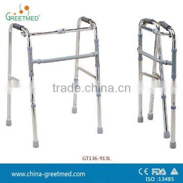 Adjustable Aluminium Folding Old People Walker for Elderly photo-2