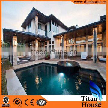 Easy Assemble Luxury Modern Design Low Cost Steel Structure Prefab Beach Houses photo-2