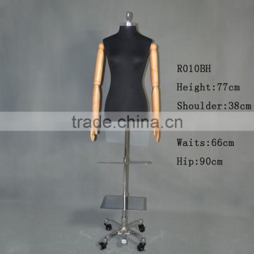 Fashion New adjustalble Suit upper body Tailors Fiberglass covered Draping Female Mannequins Dress form For Sale