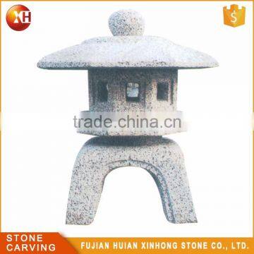 Handcarving Best japanese Square Animal Garden Stone Lantern For Hut Design