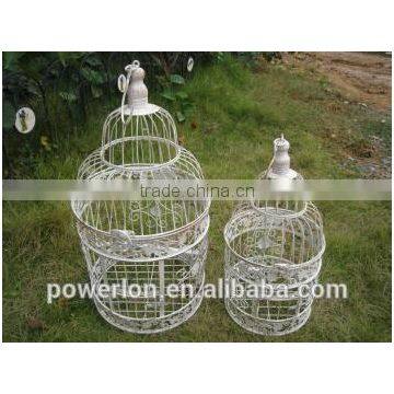 Powder Coating Garden Iron Handmade Bird Cage photo-5