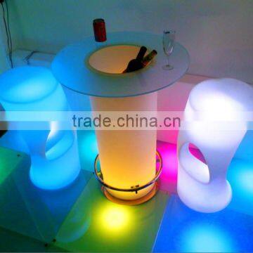HUAJUN Hot Sales LED Bar Furniture/ PE Material / Waterproof LED Bar Table photo-6