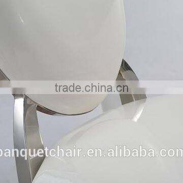 Foshan Furniture Market Modern Stainless Steel Chair for Wedding photo-3