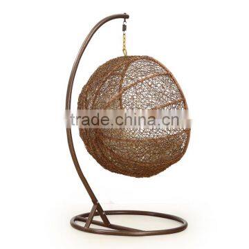 Hanging Baby Indoor Outdoor Patio Egg Shaped Swing Chair photo-3
